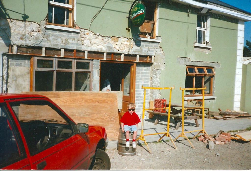 The renovations start at Fenor Pub, 1996